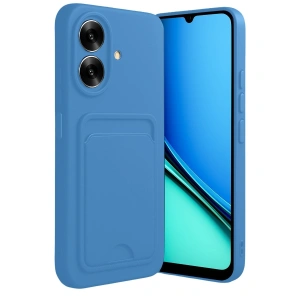 Realme Note 60 Kelvin Kartvizitli Silikon - Açık Mavi