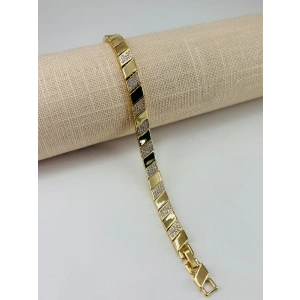 Renk  Pirinç Cm Bileklik 17+2 Cm  - Kbl0514