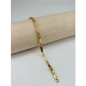 Renk  Pirinç Cm Bileklik 17+2 Cm  - Kbl0519