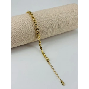 Renk  Pirinç Cm Bileklik 17+4 Cm  - Kbl0498