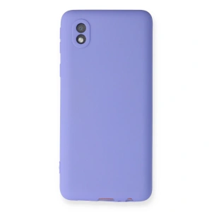 Samsung Galaxy A01 Core Kılıf First Silikon - Lila