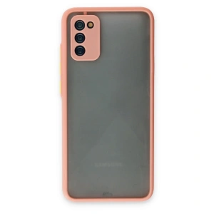 Samsung Galaxy A02s Kılıf Montreal Silikon Kapak - Pembe