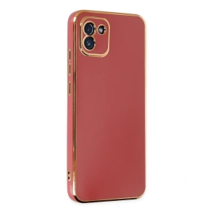 Samsung Galaxy A03 Kılıf Volet Silikon - Kırmızı