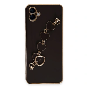 Samsung Galaxy A04e Kılıf Esila Silikon - Siyah