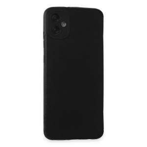 Samsung Galaxy A05 Kılıf Loop Deri Silikon - Siyah