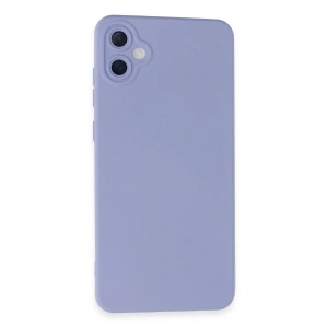 Samsung Galaxy A05 Kılıf Nano İçi Kadife Silikon - Lila