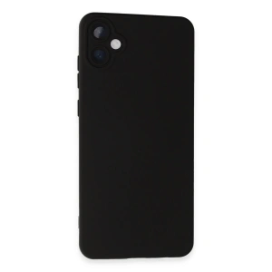 Samsung Galaxy A05 Kılıf Nano İçi Kadife Silikon - Siyah