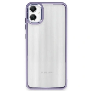 Samsung Galaxy A05 Kılıf Power Silikon - Lila