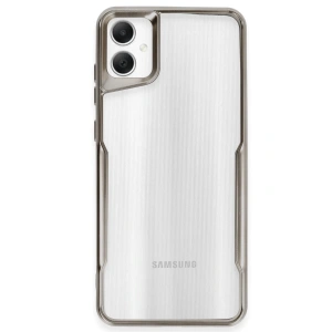 Samsung Galaxy A06 Kılıf Boyi Silikon Kapak - Titan Gri