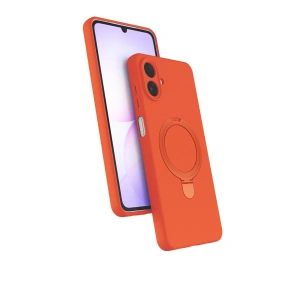 Samsung Galaxy A07 4g Regal Magsafe Standlı Kapak - Turuncu