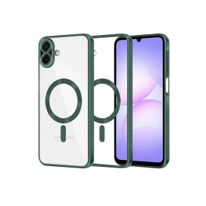 Samsung Galaxy A07 Kross Magneticsafe Kapak - Koyu Yeşil