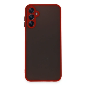 Samsung Galaxy A14 4g Kılıf Montreal Silikon Kapak - Kırmızı