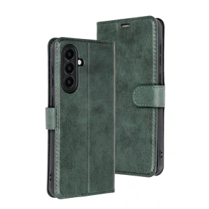 Samsung Galaxy A16 5g Kılıf Trend S Plus Kapaklı Kılıf - Yeşil