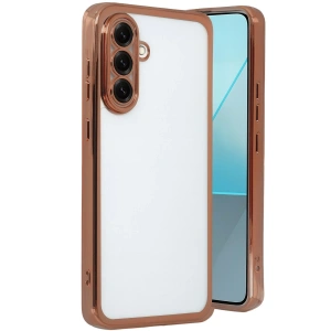 Samsung Galaxy A17 5g Razer Lensli Silikon - Çöl Titanyum