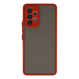 Samsung Galaxy A23 4g Kılıf Montreal Silikon Kapak - Kırmızı