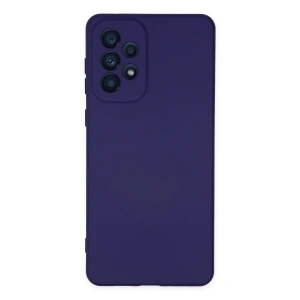 Samsung Galaxy A23 4g Kılıf Nano İçi Kadife Silikon - Mor