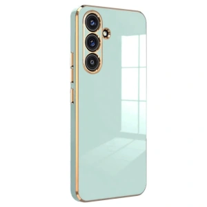 Samsung Galaxy A24 4g Kılıf Volet Silikon - Açık Yeşil