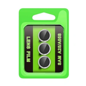 Samsung Galaxy A25 5g Raze Metal Kamera Lens - Gümüş