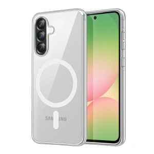 Samsung Galaxy A27 5g Combo Sert Şeffaf Magsafe Kapak - Şeffaf