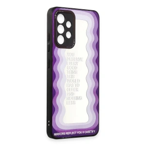 Samsung Galaxy A52 Kılıf Mirror Desenli Kapak - Mirror - 5