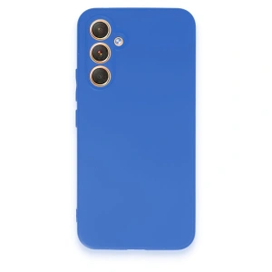 Samsung Galaxy A54 5g Kılıf First Silikon - Mavi