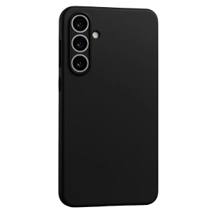 Samsung Galaxy A55 5g Kılıf First Silikon - Siyah