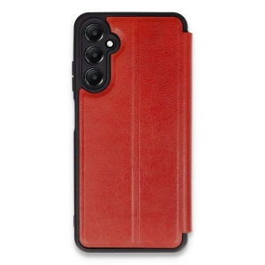 Samsung Galaxy A55 5g Kılıf Flip Cover - Kırmızı