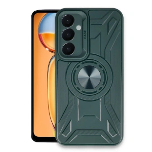 Samsung Galaxy A55 5g Kılıf Lincoln Silikon - Koyu Yeşil