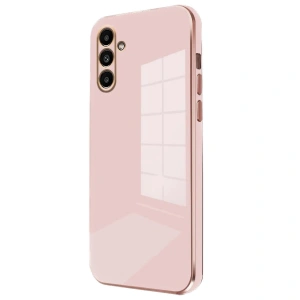 Samsung Galaxy A55 5g Kılıf Volet Silikon - Pembe