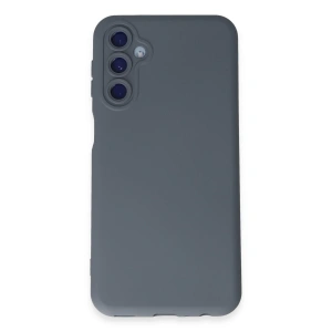 Samsung Galaxy M34 5g Kılıf Nano İçi Kadife Silikon - Gri