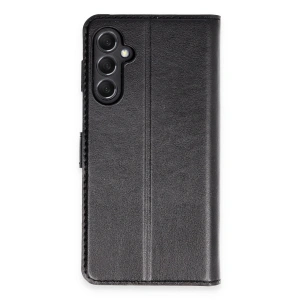 Samsung Galaxy M34 5g Kılıf Trend S Plus Kapaklı Kılıf - Siyah