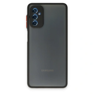 Samsung Galaxy M52 5g Kılıf Montreal Silikon Kapak - Siyah
