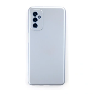 Samsung Galaxy M52 5g Kılıf Nano İçi Kadife Silikon - Sky Blue