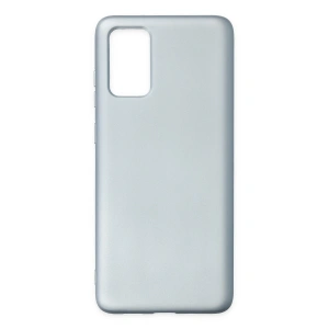 Samsung Galaxy S20 Plus Kılıf Nano İçi Kadife Silikon - Sky Blue