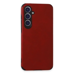 Samsung Galaxy S23 Fe Kılıf Loop Deri Silikon - Kırmızı