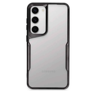 Samsung Galaxy S23 Kılıf Boyi Silikon Kapak - Siyah