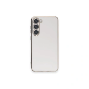 Samsung Galaxy S23 Plus Kılıf Volet Silikon - Beyaz