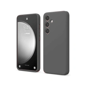 Samsung Galaxy S24 Fe Kılıf First Silikon - Gri