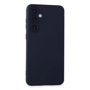 Samsung Galaxy S24 Kılıf Nano İçi Kadife Silikon - Lacivert