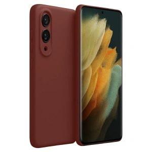 Samsung Galaxy S25 Edge First Silikon - Bordo