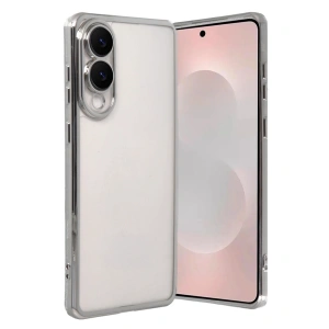 Samsung Galaxy S25 Edge Razer Lensli Silikon - Gümüş