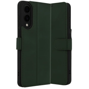 Samsung Galaxy S25 Edge Trend S Plus Kapaklı Kılıf - Koyu Yeşil