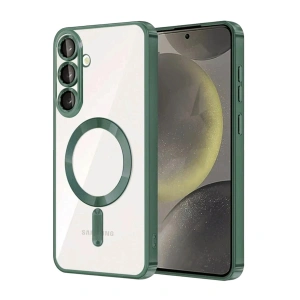 Samsung Galaxy S26 Kross Magneticsafe Kapak - Koyu Yeşil