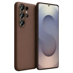 Samsung Galaxy S26 Ultra First Silikon - Kahverengi