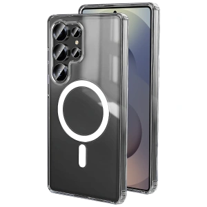 Samsung Galaxy S26 Ultra Magneticsafe Şeffaf Silikon - Şeffaf
