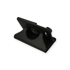 Samsung Galaxy T110 / T113 Tab 3 Lite 7 Kılıf 360 Tablet Deri Kılıf - Siyah