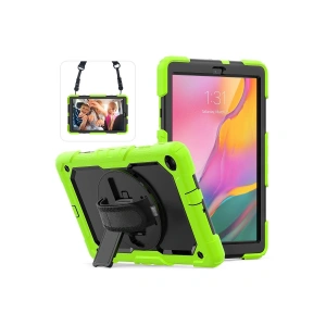 Samsung Galaxy T510 Tab A 10.1 Kılıf Pars Tablet Kapak - Yeşil