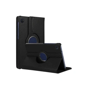 Samsung Galaxy Tab A11 360 Tablet Deri Kılıf - Siyah