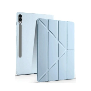 Samsung Galaxy X510 Tab S9 Fe 11 Kılıf Kalemlikli Mars Tablet Kılıfı - Mavi
