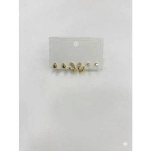 Su Damlası Altılı Kombin Küpe